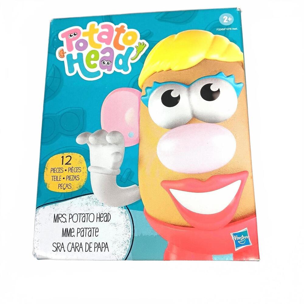 Hasbro Mrs Potato Head Toy 12 Pieces F3245 Classic Creative Toddler Toy Open Box